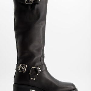 Musse and Cloud - naisten pitkävartiset nahkasaappaat 5 cm kannalla