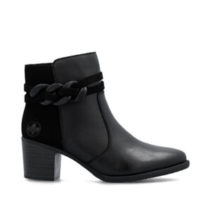 Rieker - korolliset nahkanilkkurit koristesoljella