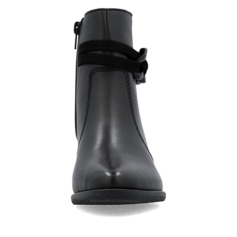 Rieker - korolliset nahkanilkkurit koristesoljella - Image 7