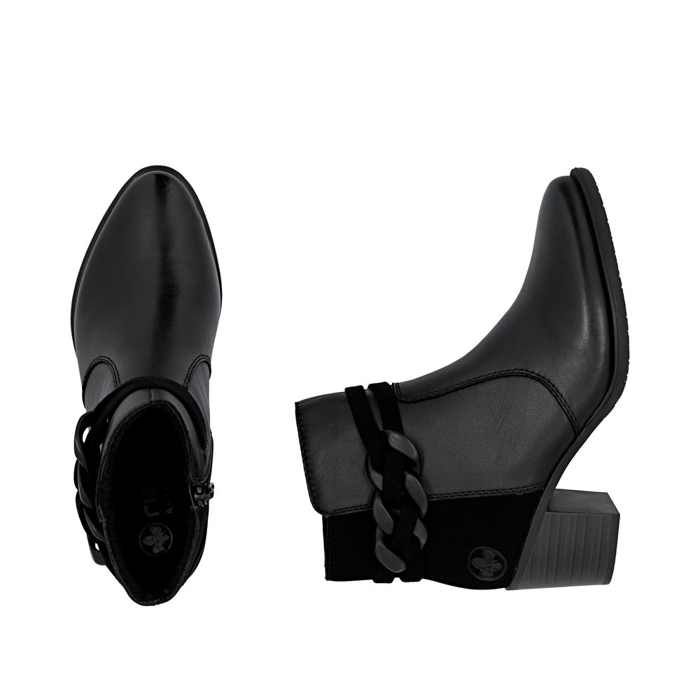 Rieker - korolliset nahkanilkkurit koristesoljella - Image 10