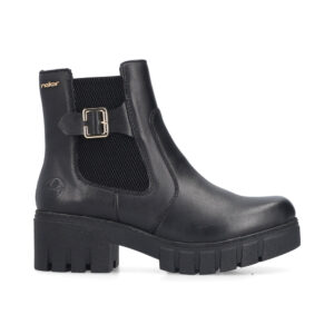 Rieker - nahkanilkkurit korkeammalla pohjalla